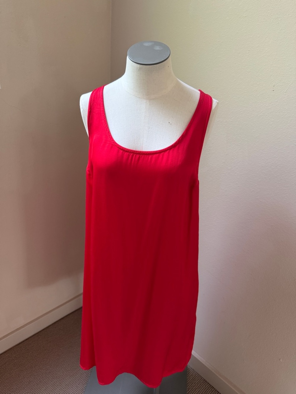 NWT New Nation LTD Paloma Shift Dress Medium Red